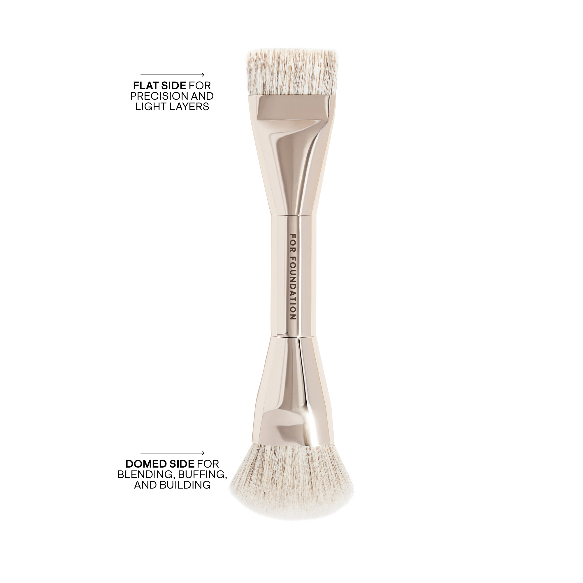 DUAL ENDED FOUNDATION BRUSH (BROCHA PARA BASE)
